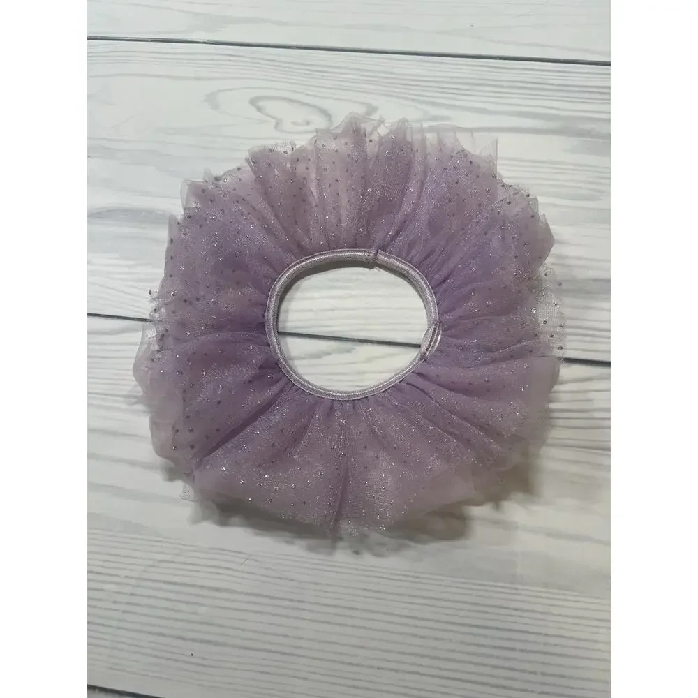 American Girl Doll Purple Ballet Tutu Logo Stretch